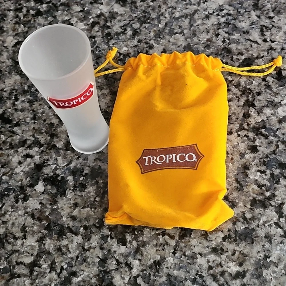 Tropico shot glass,new in bag!!
